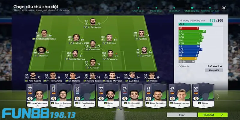 Cách tham gia cá cược FIFA Online tại Fun88min