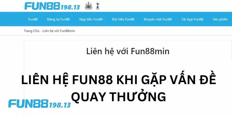 Lưu ý khi quay thưởng tại fun88 